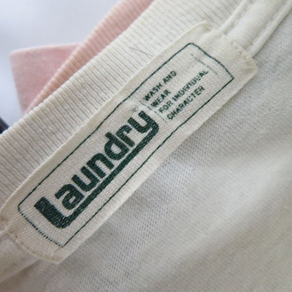 実際に弊社で買取させて頂いたHR MARKET/ハリウッドランチマーケット/ハリラン BLUE BLUE/ブルーブルー等 Tシャツ 半袖 S/M 4点セットの画像 4枚目