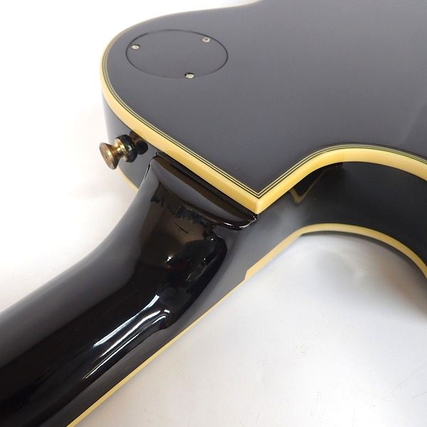 実際に弊社で買取させて頂いた★【難あり】Epiphone/エピフォン Les Paul Custom/レスポールカスタム ハードケース付の画像 8枚目