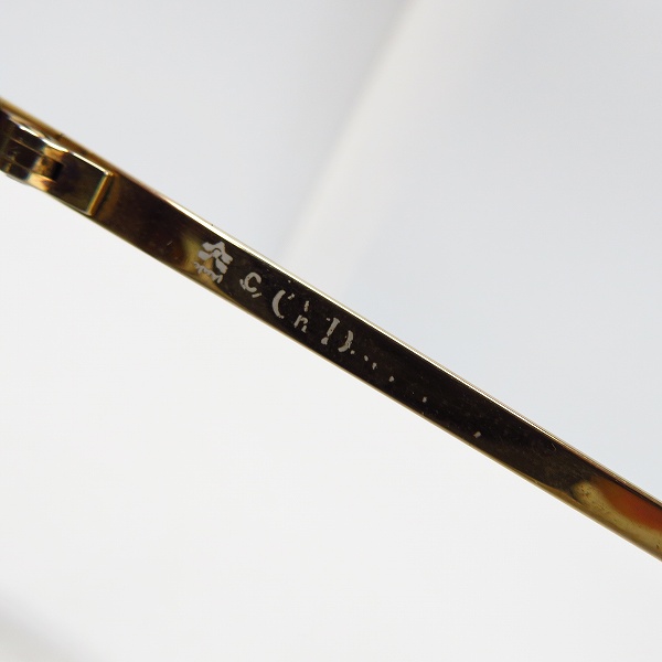 実際に弊社で買取させて頂いたChristian Dior/クリスチャンディオール サイドCDロゴ サングラスの画像 4枚目