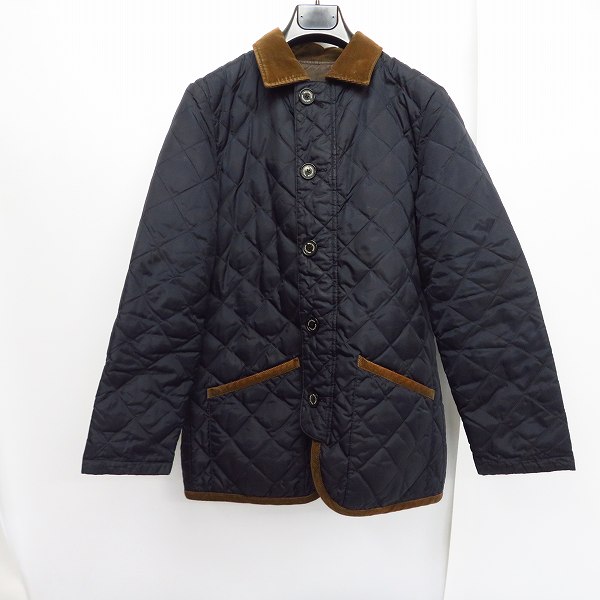 実際に弊社で買取させて頂いたMACKINTOSH PHILOSOPHY/マッキントッシュ フィロソフィー キルティングダウンコート 36の画像 2枚目