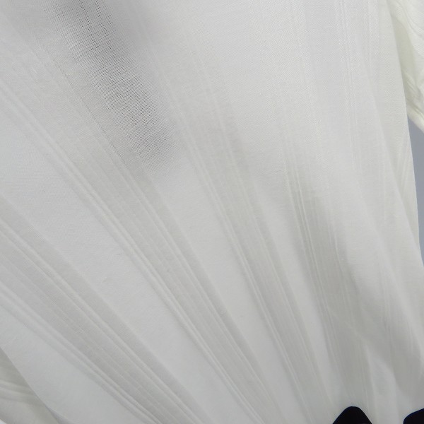 実際に弊社で買取させて頂いた【未使用】ANN DEMEULEMEESTER/アンドゥムルメステール Tシャツ ホワイト XSの画像 5枚目