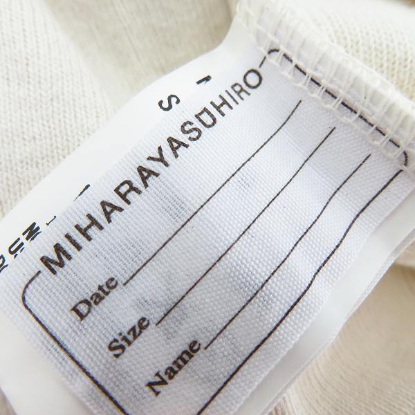 実際に弊社で買取させて頂いたMIHARAYASUHIRO/ミハラヤスヒロ 焦げ加工 長袖 Tシャツ/カットソー 31273718/Mの画像 3枚目