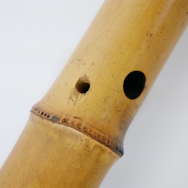 実際に弊社で買取させて頂いた琴古流 尺八 竹翠 二つ印 和楽器 約70cmの画像 5枚目