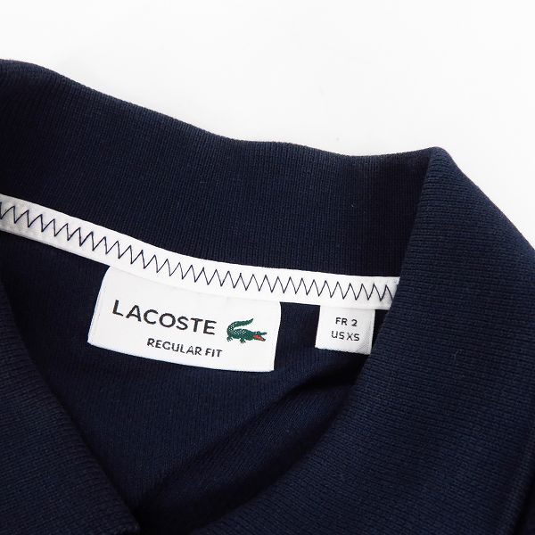 実際に弊社で買取させて頂いたLACOSTE/ラコステ ワンポイントロゴ ポロシャツ 半袖/トップス カットソー 6点セット XS/1/2/40の画像 3枚目