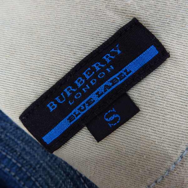 実際に弊社で買取させて頂いたBURBERRY BLUE LABEL/バーバリーブルーレーベル ウォッシュ加工 デニムパンツ Sの画像 4枚目