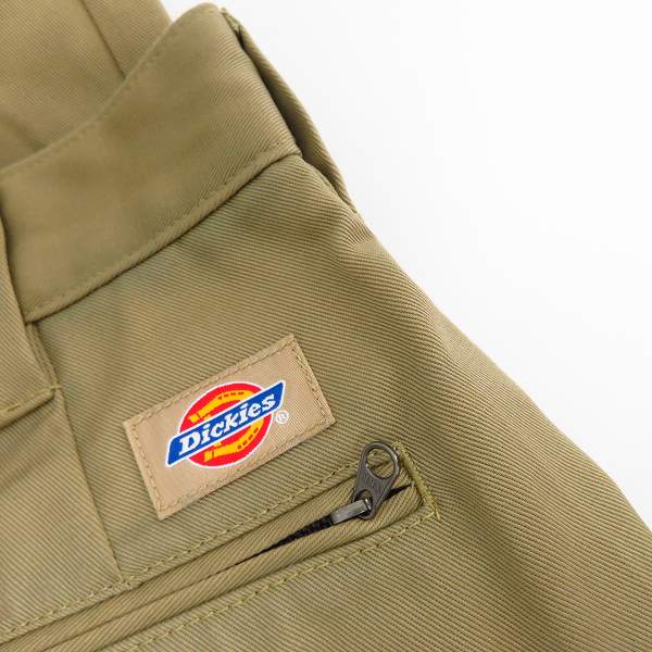実際に弊社で買取させて頂いたDickies/ディッキーズ TCツイルスリムチノパンツ ベージュ系 1221727 size：30の画像 2枚目