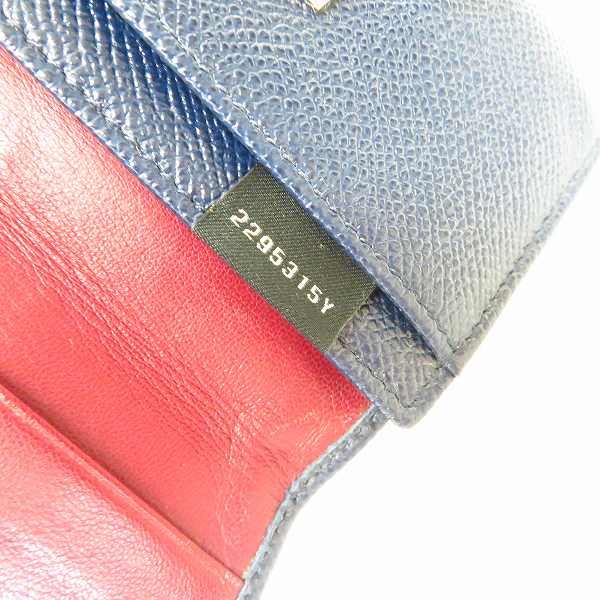 実際に弊社で買取させて頂いたBVLGARI/ブルガリ レザー名刺入れ/カードケースの画像 5枚目