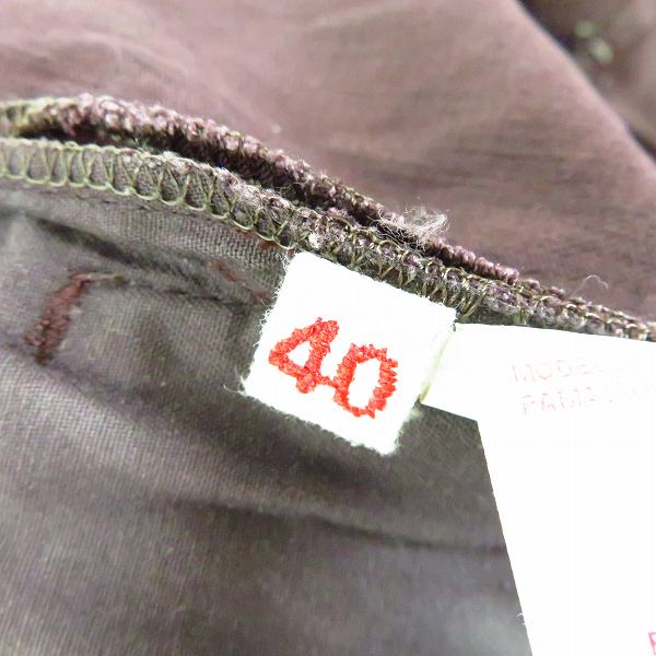 実際に弊社で買取させて頂いたMARNI/マルニ ロングパンツ Size：40の画像 4枚目