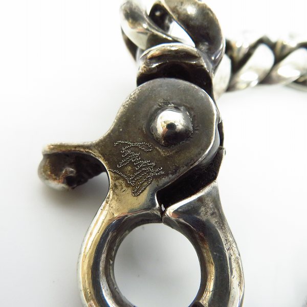 実際に弊社で買取させて頂いたSTANLEY GUESS/スタンリーゲス スカルクリップ/クラシック ブレスの画像 4枚目