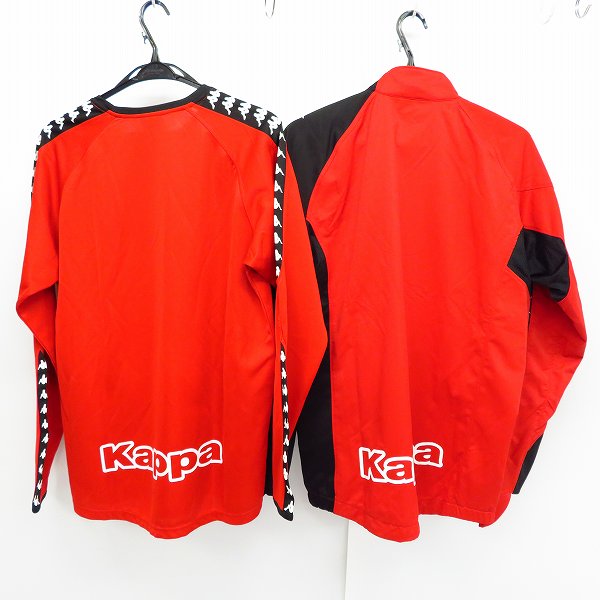 実際に弊社で買取させて頂いた Kappa/カッパ コンサドーレ札幌 トラックジャケット/長袖 トレーニングトップ/L 2点セットの画像 1枚目