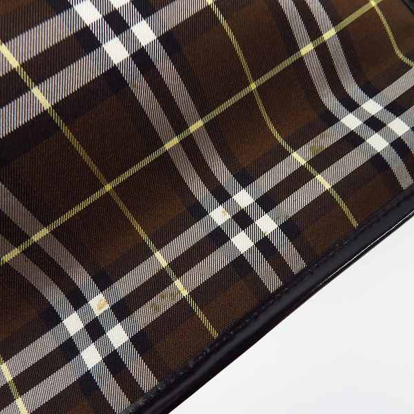 実際に弊社で買取させて頂いたBurberrys/バーバリーズ チェック柄 トートバッグの画像 6枚目