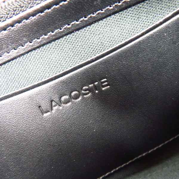実際に弊社で買取させて頂いたLACOSTE/ラコステ ラウンドジップ/ファスナー ウォレット/財布の画像 4枚目
