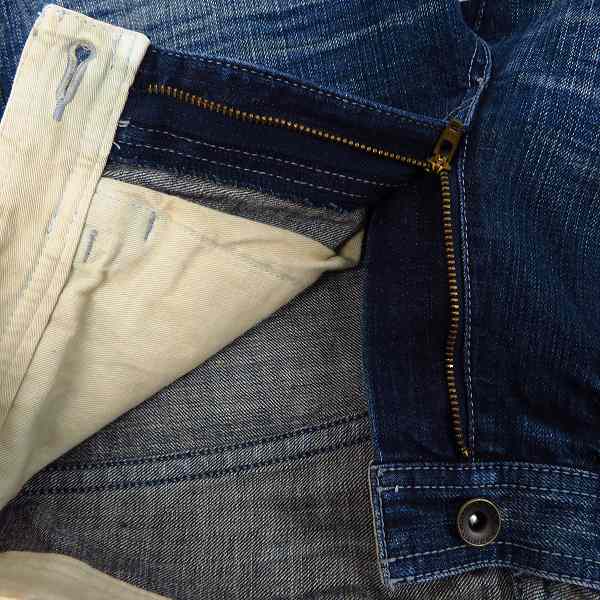 実際に弊社で買取させて頂いたBURBERRY BLUE LABEL/バーバリーブルーレーベル ウォッシュ加工 デニムパンツ Sの画像 3枚目