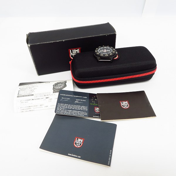 実際に弊社で買取させて頂いたLuminox/ルミノックス NAVY SEALS/ネイビーシールズ 3000/3900【動作未確認】の画像 5枚目