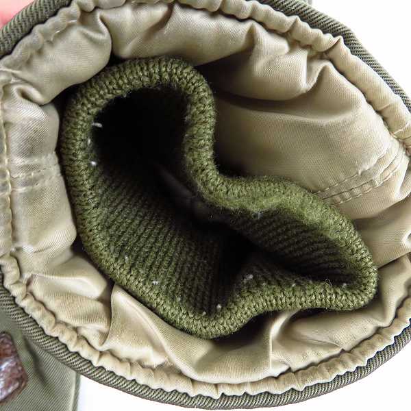 実際に弊社で買取させて頂いたwjk/ダブルジェイケイ 09AW N3B-serge nylon/103 ny02 ファー付N-3Bジャケット Sの画像 6枚目