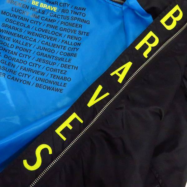 実際に弊社で買取させて頂いたDIESEL/ディーゼル MA-1 ボンバージャケット ユーズド/ダメージ加工/Sの画像 7枚目