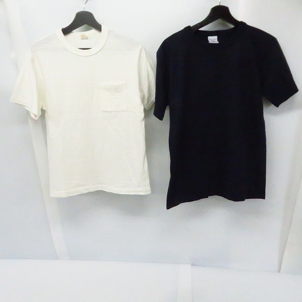 実際に弊社で買取させて頂いた【おまとめ10点】DUBBLE WORKS/ダブルワークス Champion/チャンピオン 他 無地/プリント 半袖Tシャツ・カットソー size：S/M/40の画像 2枚目