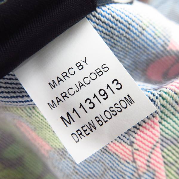 実際に弊社で買取させて頂いたMARC BY MARC JACOBS/マークバイマークジェイコブス 花柄 フラワー ノースリーブ 膝丈 ワンピース M1131913/0の画像 4枚目