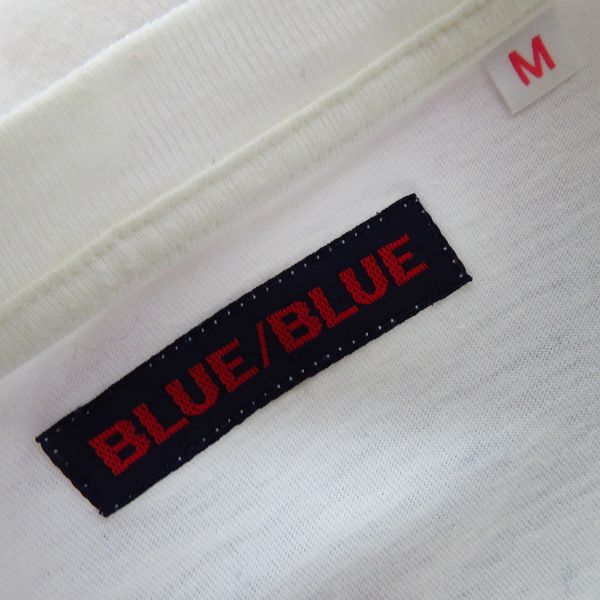 実際に弊社で買取させて頂いたHR MARKET/ハリウッドランチマーケット/ハリラン BLUE BLUE/ブルーブルー等 Tシャツ 半袖 S/M 4点セットの画像 5枚目