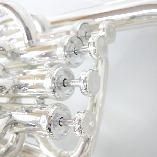 実際に弊社で買取させて頂いた★【難あり】Playtech/プレイテック ユーフォニアム 4ピストン シルバー セミハードケース付きの画像 3枚目