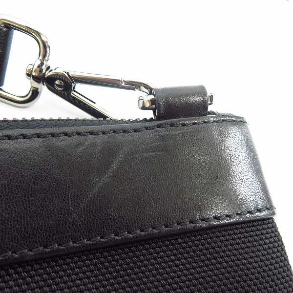 実際に弊社で買取させて頂いたJIMMY CHOO/ジミーチュウ スタースタッズ レザー切り替え クラッチ/ショルダーバッグの画像 7枚目