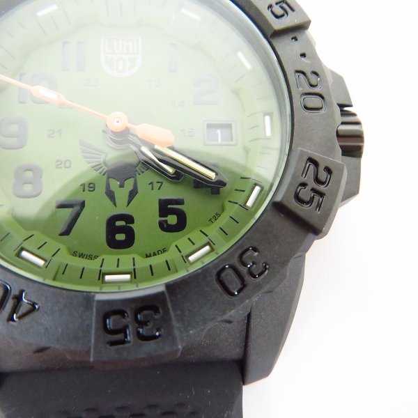 実際に弊社で買取させて頂いたLUMINOX/ルミノックス TOUGH VIKING/タフ バイキング NAVY SEAL 3500/ネイビーシールズ ダイバーズウォッチ 腕時計の画像 4枚目