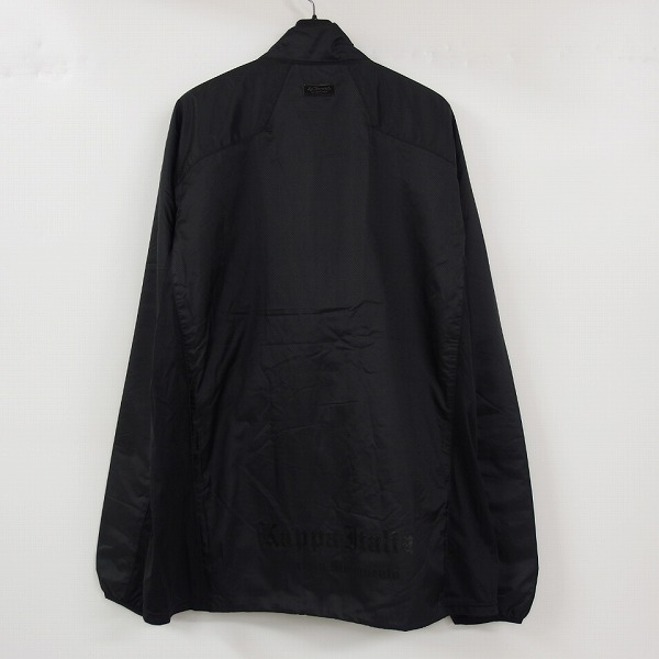 実際に弊社で買取させて頂いた【未使用】kappa/カッパ ゴルフ 中綿ブルゾン ブラック KG4520T13/3Lの画像 1枚目