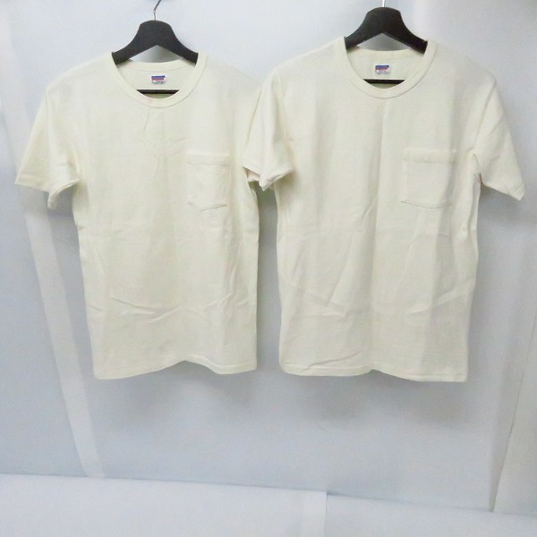 実際に弊社で買取させて頂いた【おまとめ10点】DUBBLE WORKS/ダブルワークス Champion/チャンピオン 他 無地/プリント 半袖Tシャツ・カットソー size：S/M/40の画像 1枚目