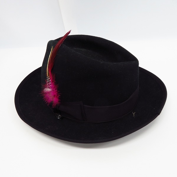 実際に弊社で買取させて頂いたCA4LA/カシラ KNOX NEWYORK ウール 中折ハット/帽子の画像 1枚目