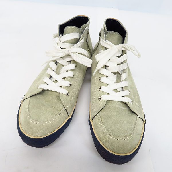 実際に弊社で買取させて頂いたSPINGLE MOVE×alfredoBANNISTER/スピングルムーブ×アルフレッドバニスター ハイカットスニーカー