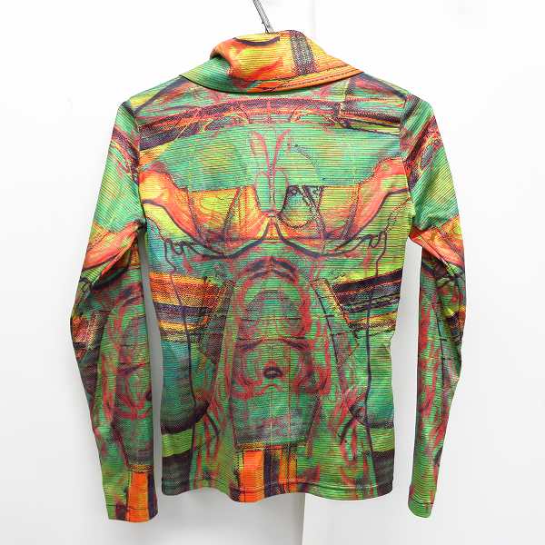 実際に弊社で買取させて頂いたJPG/ジャンポールゴルチェ サイバープリント ハーフジップ 長袖 カットソー 40の画像 1枚目