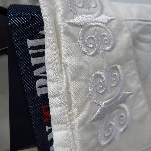 実際に弊社で買取させて頂いたJEAN PAUL GAULTIER/ジャンポールゴルチェ 刺繡 ビッグカラー 長袖 ドレスシャツ Mの画像 8枚目