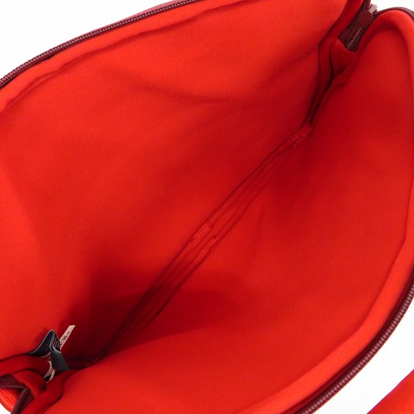実際に弊社で買取させて頂いた【未使用】MARC BY MARC JACOBS/マークバイマークジェイコブス 2WAY PCケース/ブリーフケース レッド M0005244の画像 4枚目