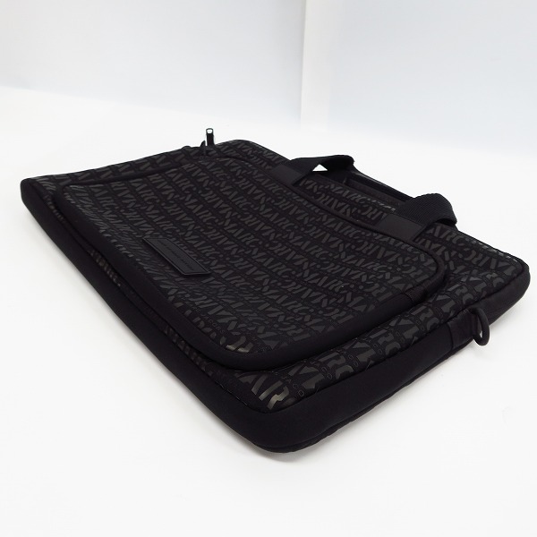 実際に弊社で買取させて頂いた【未使用】MARC BY MARC JACOBS/マークバイマークジェイコブス PCケース/ブリーフケース ブラック M0001052の画像 2枚目