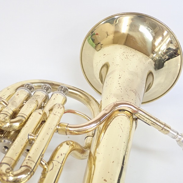 実際に弊社で買取させて頂いた★【ジャンク】YAMAHA/ヤマハ YAH-202/YAH202 アルトホルン ハードケース付の画像 3枚目