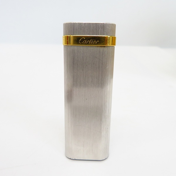 実際に弊社で買取させて頂いたCartier/カルティエ ローラーガスライター シルバー×ゴールド