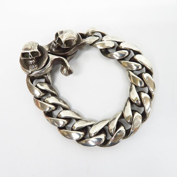 実際に弊社で買取させて頂いたSTANLEY GUESS/スタンリーゲス スカルクリップ/クラシック ブレスの画像 1枚目