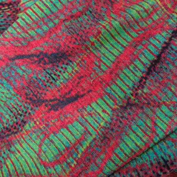 実際に弊社で買取させて頂いたJPG/ジャンポールゴルチェ サイバープリント ハーフジップ 長袖 カットソー 40の画像 5枚目