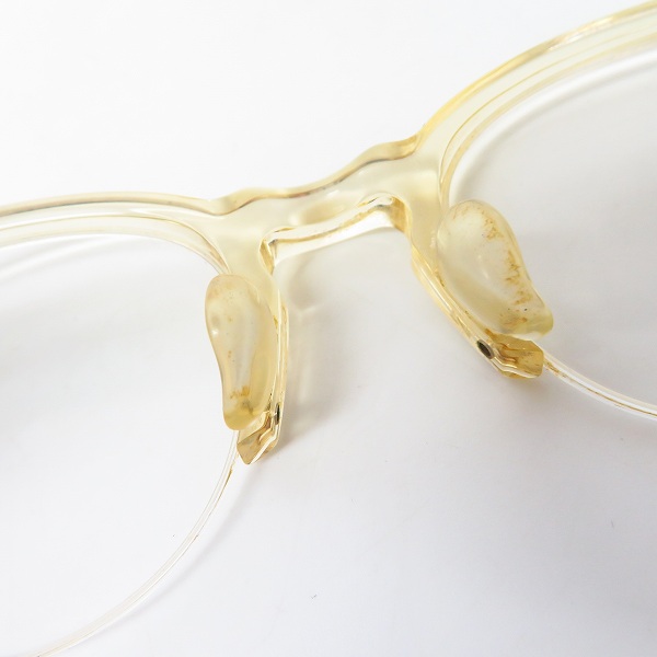 実際に弊社で買取させて頂いた999.9/フォーナインズ メガネフレーム ナイロール NPN-923　の画像 3枚目