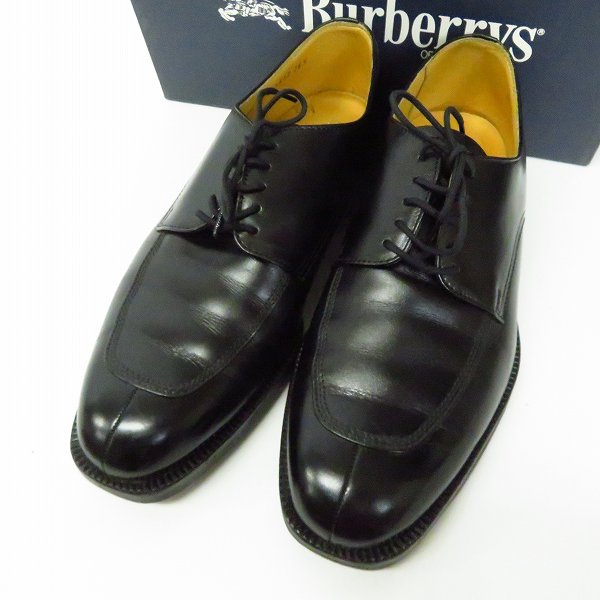 実際に弊社で買取させて頂いたBurberry’s/バーバリーズ レースアップ Vチップレザーシューズ BU1430/26.5