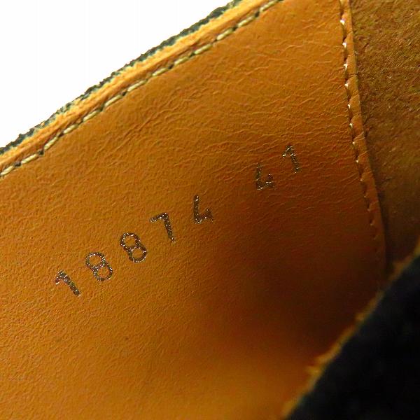 実際に弊社で買取させて頂いたDRIES VAN NOTEN/ドリスヴァンノッテン スエード スリッポン MS25/874 QU114 BLACK900/41の画像 5枚目