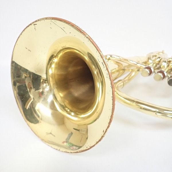 実際に弊社で買取させて頂いた★【ジャンク】YAMAHA/ヤマハ YAH-202/YAH202 アルトホルン ハードケース付の画像 2枚目