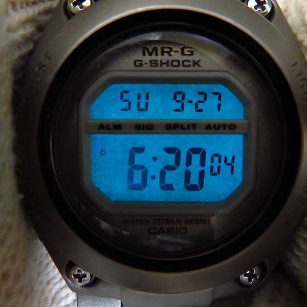 実際に弊社で買取させて頂いたG-SHOCK/Gショック MR-G スクリューバック MRG-100T-8の画像 5枚目