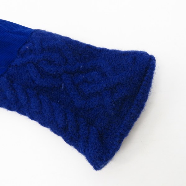 実際に弊社で買取させて頂いたJean Paul GAULTIER CLASSIQUE/ジャンポールゴルチェ ニット切替 カットソー ブルー/48の画像 6枚目