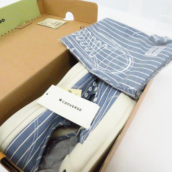 実際に弊社で買取させて頂いたCONVERSE×PORTER/コンバース×ポーター JACK PURCELL/ジャックパーセル スニーカー 1CJ354/28の画像 6枚目