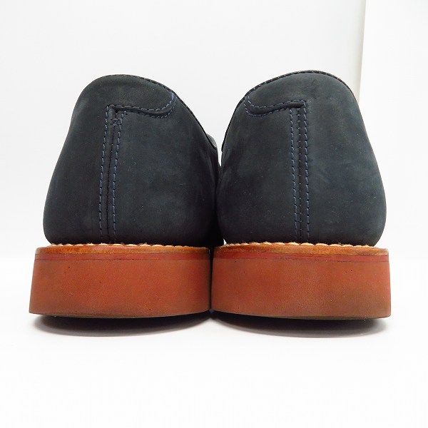 実際に弊社で買取させて頂いたBROOKS BROTHERS/ブルックスブラザーズ ヌバック クラシック プレーントゥ シューズ 7Dの画像 1枚目