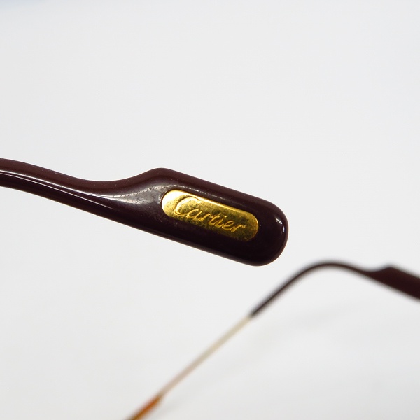 実際に弊社で買取させて頂いたCartier/カルティエ メガネ/眼鏡フレーム アイウェアの画像 5枚目