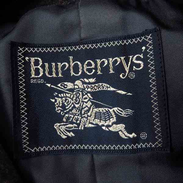 実際に弊社で買取させて頂いたBurberrys/バーバリーズ ウール/カシミア混 ロングコート 94 175の画像 3枚目