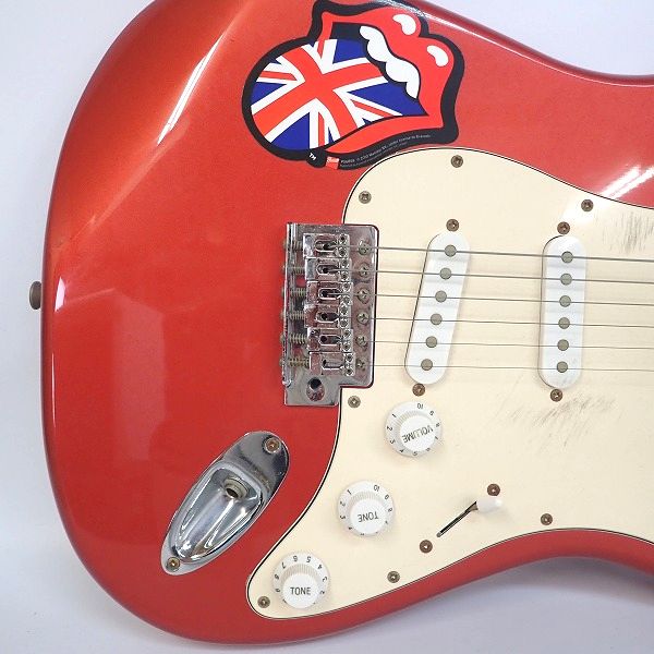 実際に弊社で買取させて頂いた★BUSKER'S/バスカーズ ストラトキャスターType ソフトケース付の画像 5枚目