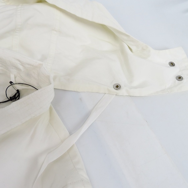 実際に弊社で買取させて頂いた【未使用】ANN DEMEULEMEESTER/アンドゥムルメステール ロング コート フーディ付き 2way XXSの画像 7枚目